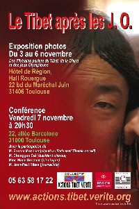 "Le Tibet après les Jeux Olympiques"