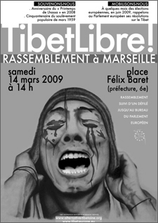 Manifestation à Marseille, 14 mars 2009
