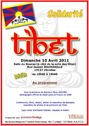 Solidarité Tibet, Vitrolles