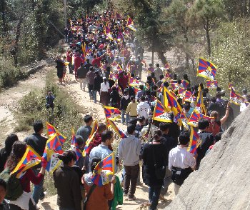 Dharamsala, 10 mars 2009
